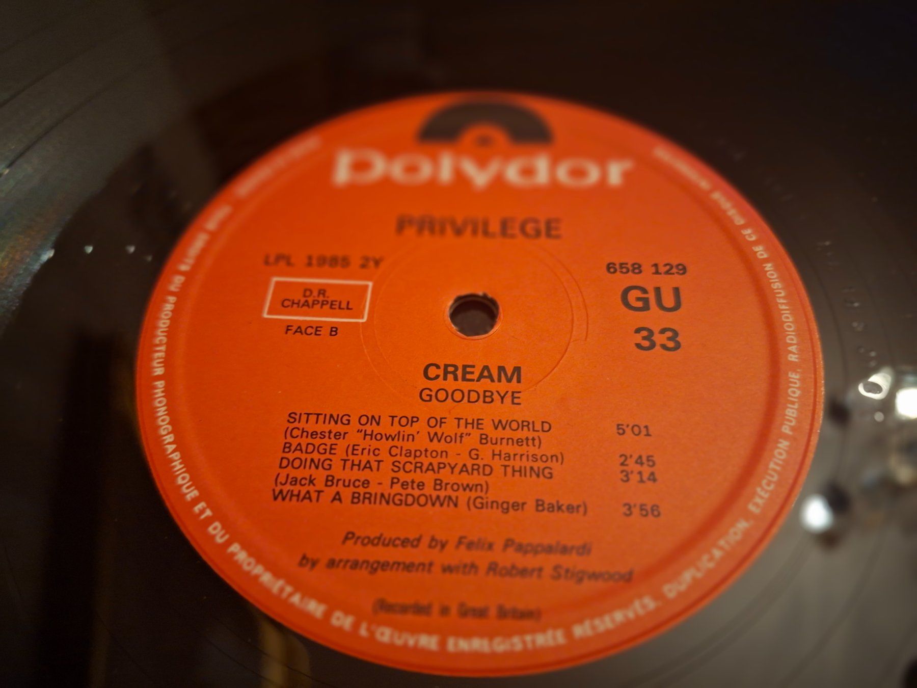 Schallplatten: Rock LP - Goodbye - Cream – Gebraucht aus Bernex von Wannabehasbeen01 4