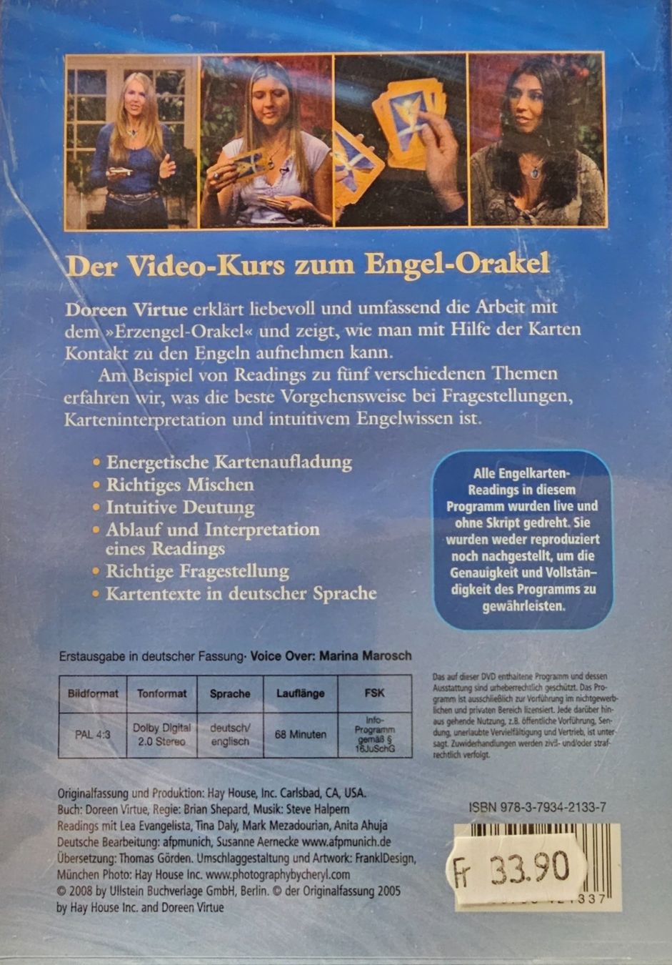 Tutti i DVDs: Doreen Virtue - Angel Reading – Nuovo e nell'imballaggio originale da Wahlen b. Laufen venduto da Cg10 1
