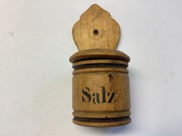 Alter Spielzeug Salzbehälter, Puppenküche, Kaufmannsladen