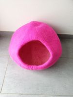 Warme Katzenhöhle aus Filz rosa pink Filzhöhle **Aktion**
