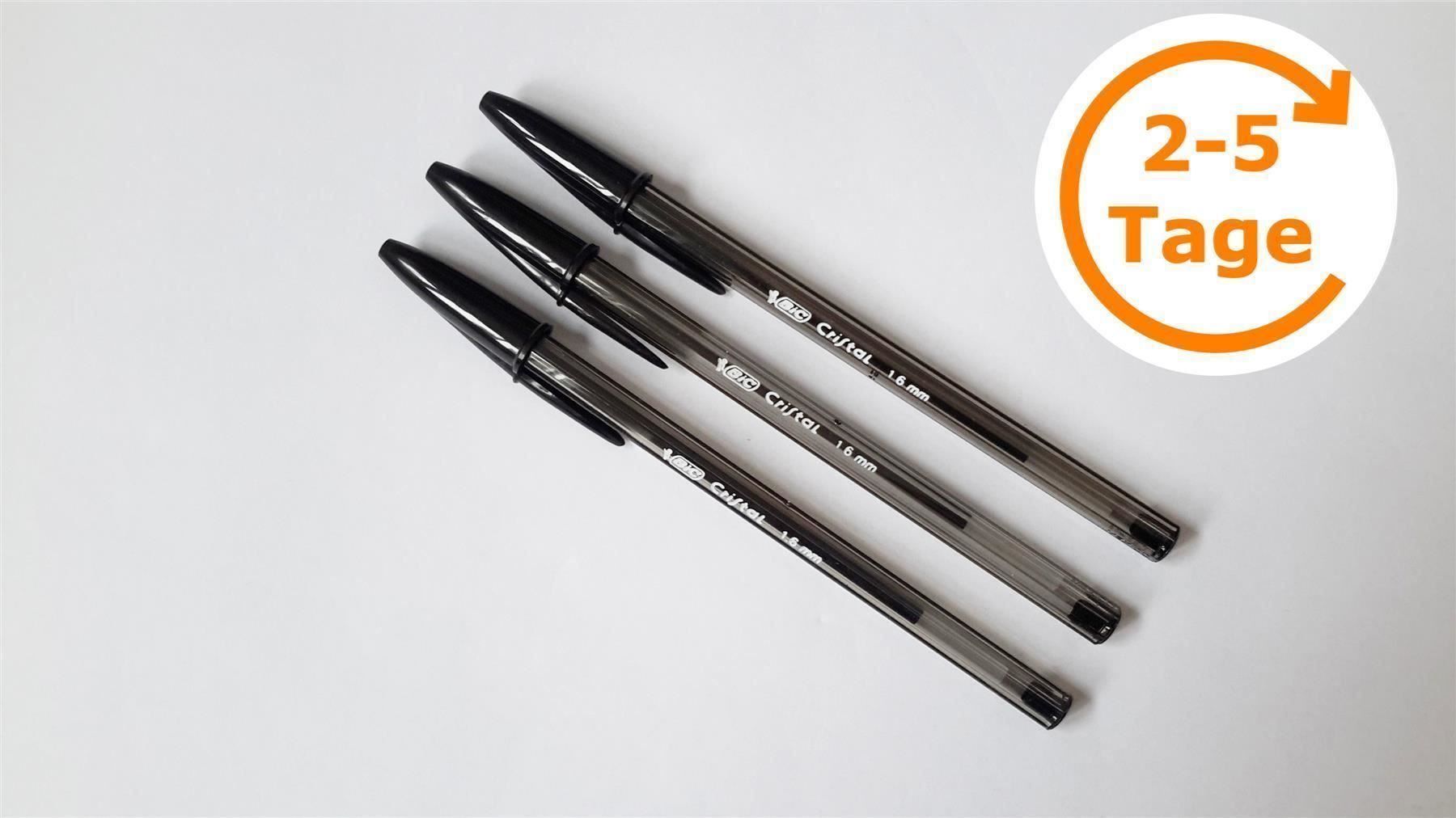 Penna & Evidenziatori: Kugelschreiber, 3er, BIC Cristal schwarz – Nuovo e nell'imballaggio originale da St. Gallen venduto da cointec
