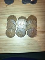 2 New Pence 1971 Bronce Australien x12 stk    grip Nr20