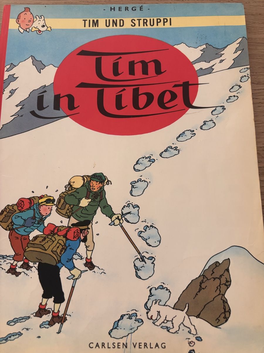 Fumetti: Tim und Struppi: Tim in Tibet Comic Buch Hergé – Usato da Liestal venduto da Raul910
