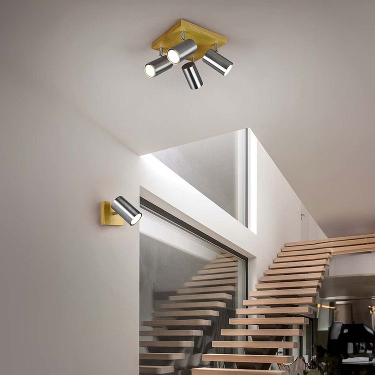 Lustres & lampes de plafonds: Deckenleuchte, 4er Spot, 22 cm x 22 cm – Neuf (Voir description) à Kreuzlingen par Smart-Light 1