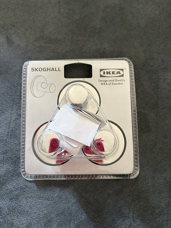 Ferramenta: IKEA SKOGHALL hooks 3-pack new – Usato da Lugano venduto da dia_5857