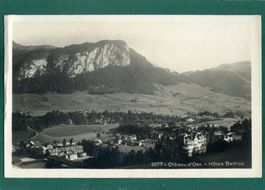 Château d'Oex, Hôtels Berthod, ca. 1928, ungelaufen