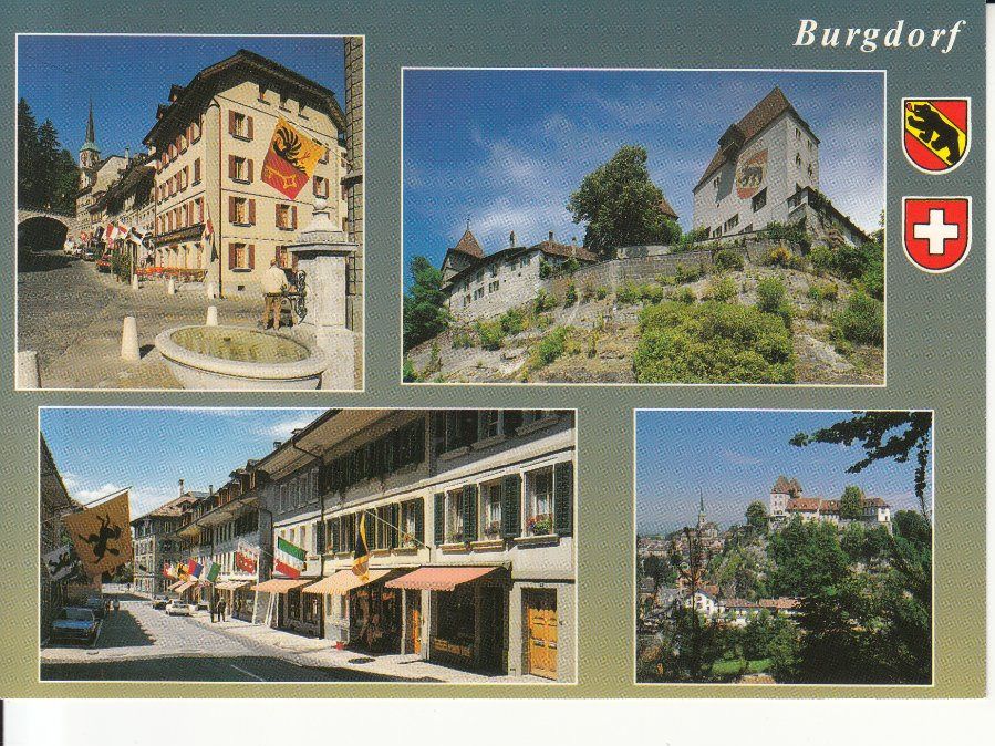Cartoline postali: Burgdorf ca. 1980 – Usato da Bürglen TG venduto da StampGraf