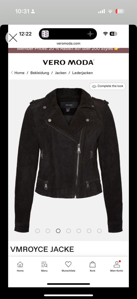 Vestes: Wirdlederjacke Schwarz, Grösse 38, NEU! – Neuf avec emballage d'origine à Niederglatt ZH par neunzehn82 3