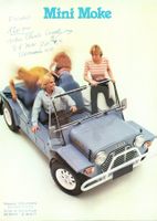 Mini Moke - Original Prospekt
