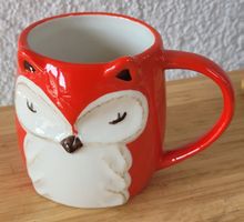 Sammeltasse Mug Eule Uhu Keramik 