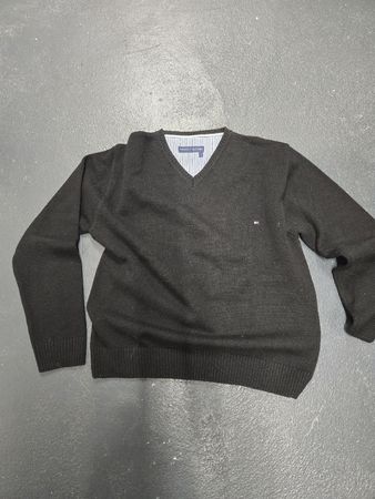 Schwarzer Tommy Hilfiger Pullover, Herren Grösse S, 