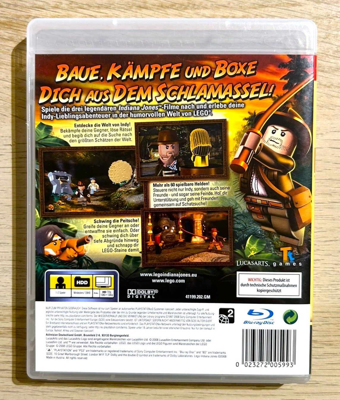 Lego Spiele: LEGO Indiana Jones PS3 – Gebraucht aus St. Gallen von Alpine.Arcade 1