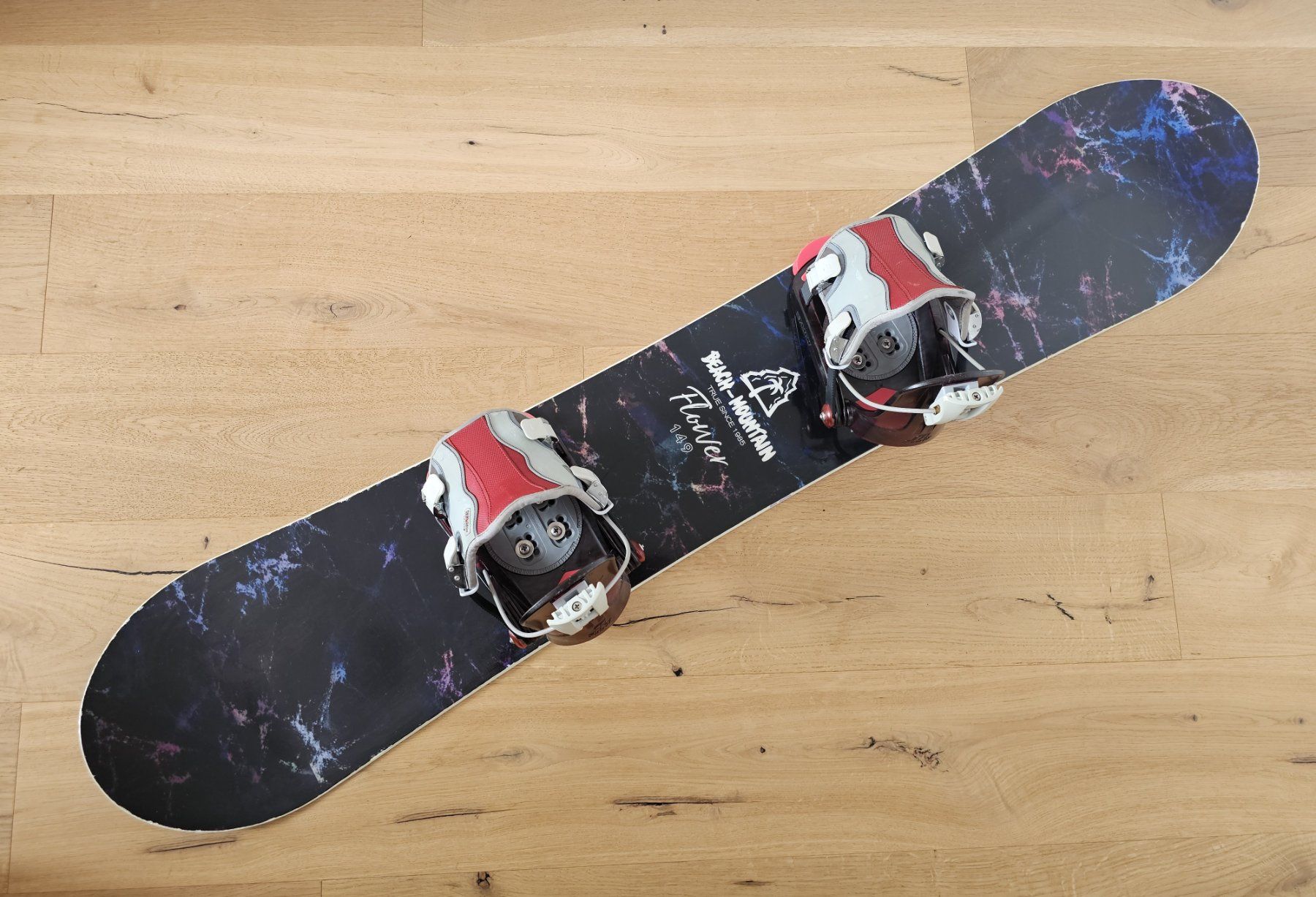 Board: BEACH - MOUNTAIN FLOWER 149 cm, mit FLOW  Bindung Gr. M – Usato da Aarau Rohr venduto da Mmiracle