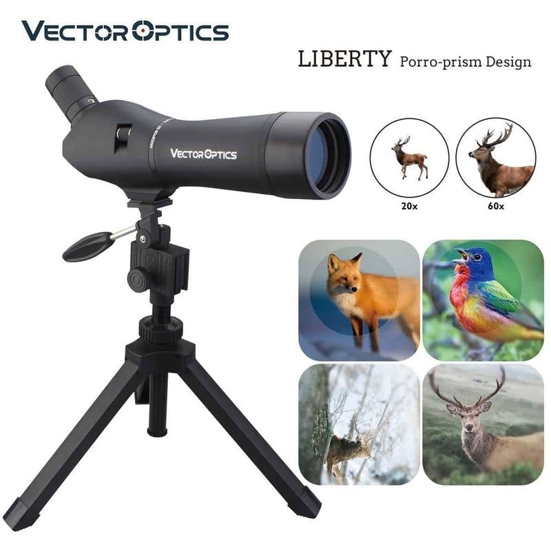Schweizer Armee Stichwaffen: Vector Optics SCSS-01 Forester Liberty 20-60x60 Spektiv – Neu und originalverpackt aus Emmen von Pat-LU 3