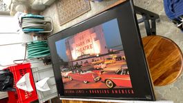 Oldtimer Veteranen Kino Cinema Theater Cadillac Beleuchtung