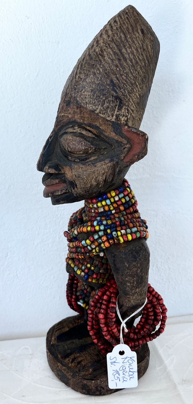 Skulpturen & Statuen: Nr. 1 alte Yoruba Ibeji Zwillingsfigur Puppe Nigeria H26 cm – Gebraucht aus Rüthi (Rheintal) von Kunsthaus777 1