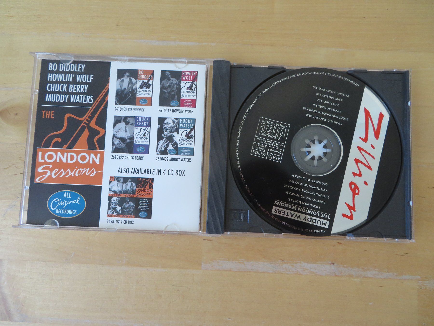 CDs: MUDDY WATERS "The London Sessions" – Gebraucht aus zürich von Goldimmund 1