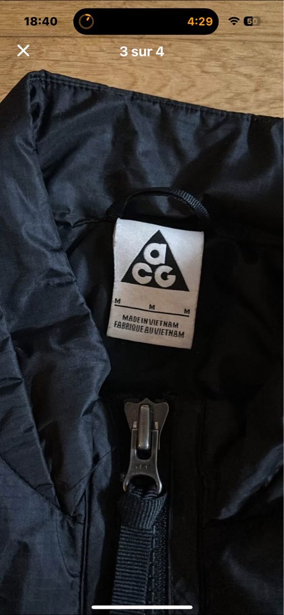 Nike Giacche: Bomber Nike ACG goretex M – Usato da Muri b. Bern venduto da Saldayann 2