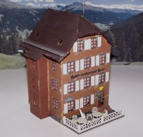 Faller 415 H0 Krone Hotel-Restaurant, Fertigbau