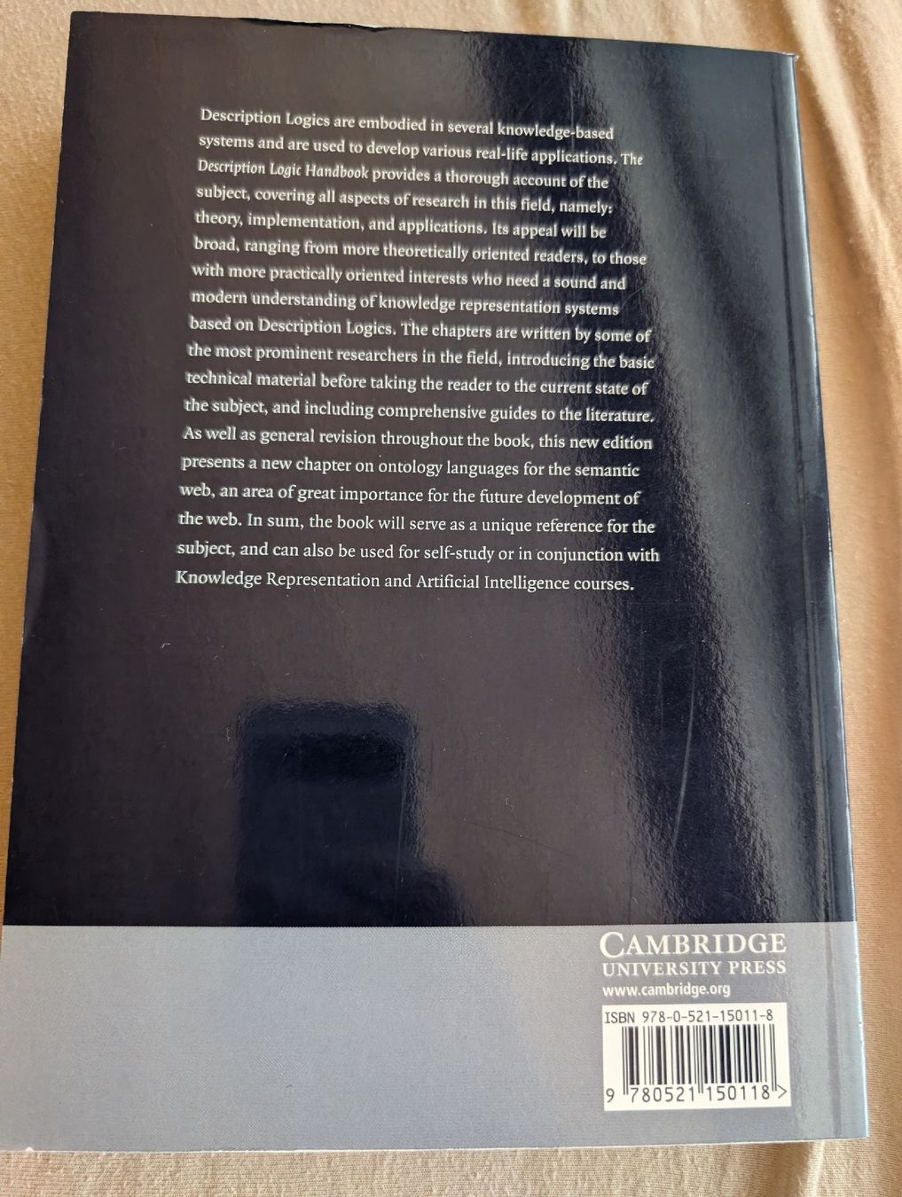 Libri: The Description Logic Handbook – Nuovo (secondo la descrizione) da Oberwil-Lieli venduto da stefim 1