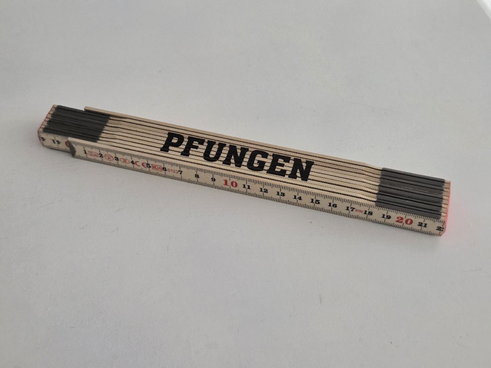Misurare: 2-Meterstab, Doppelmeter, Holzmeter – Nuovo e nell'imballaggio originale da Bülach venduto da Shyro2000 1