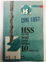 Blindnietenbohrer HSS DIN 1897 3,3 mm
