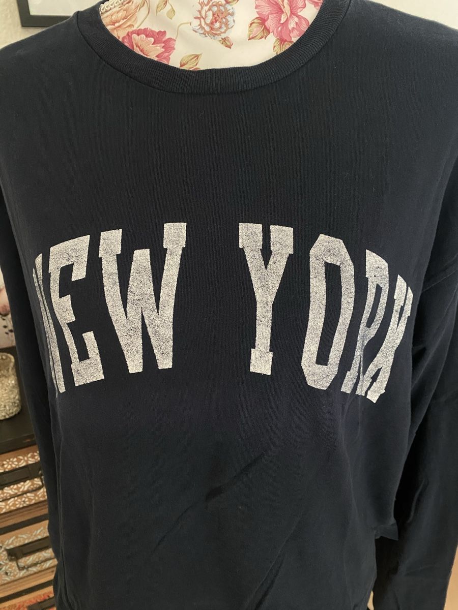 Brandy Melville Pullover & Sweatshirts: Pullover Brandy Melville Baumwolle Gr S/M blau – Gebraucht aus Schönenberg ZH von Pfupfli1 1