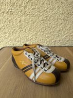 Zeha Berlin Sneaker Leder gelb braun Grösse 36 neuwertig