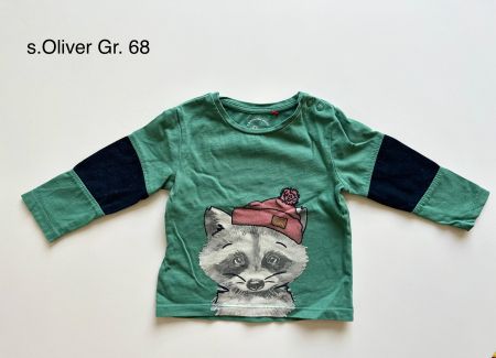 Baby Langarm T-Shirt s.Oliver Gr. 68