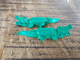 lego figurine animal Green Alligator / Crocodile