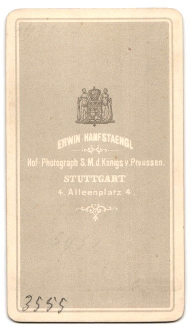 Fotografie & Manifesti: Fotografie Erwin Hanfstaengl, Stuttgart, – Usato da Berlin venduto da bartko-reher 1