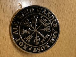 Viking Pin Anstecker Punk Metal Rock Band