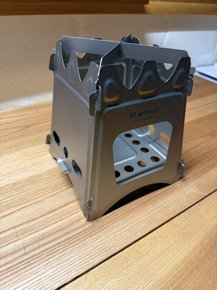 Poêles de chauffage: Ti Artisan Titanium Folding Wood Stove Camping – Neuf avec emballage d'origine à Goldingen par Thomas.Perrin 2