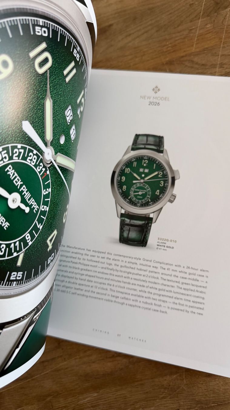 Patek Philippe Montres: Patek Philippe 2026 Catalogue – Neuf avec emballage d'origine à Lugano par bad_2t9b 2