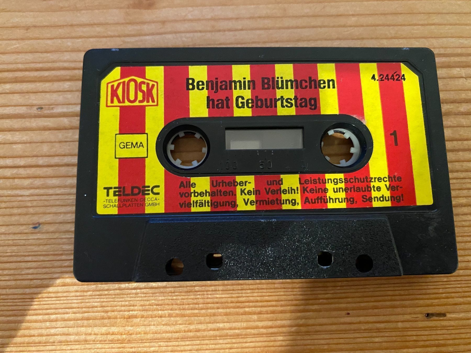 Musicassette: Kassette - Benjamin Blümchen (Folge 9) – Usato da St.Gallen venduto da kingsamas 5
