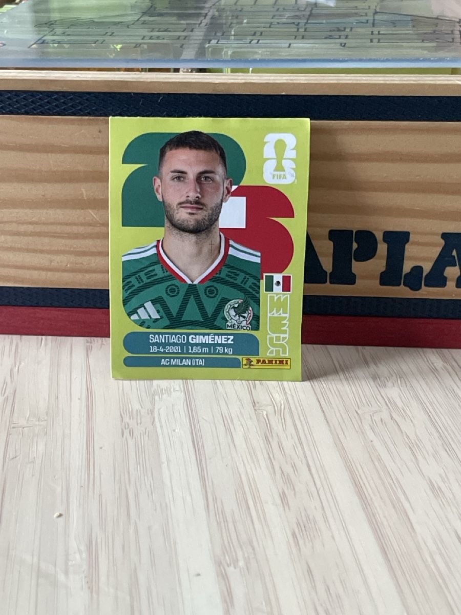 Panini Carte collezionabili: Panini mex 16 2026 Santiago Giménez – Usato da Stallikon venduto da Willidos01