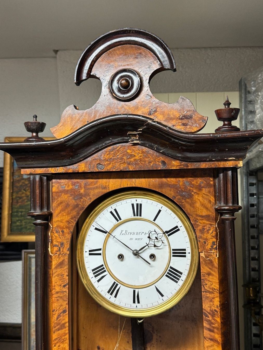 Orologi: Wiener Gewichtsregulator 1880 – Usato da Schönenwerd venduto da Comtoise 1
