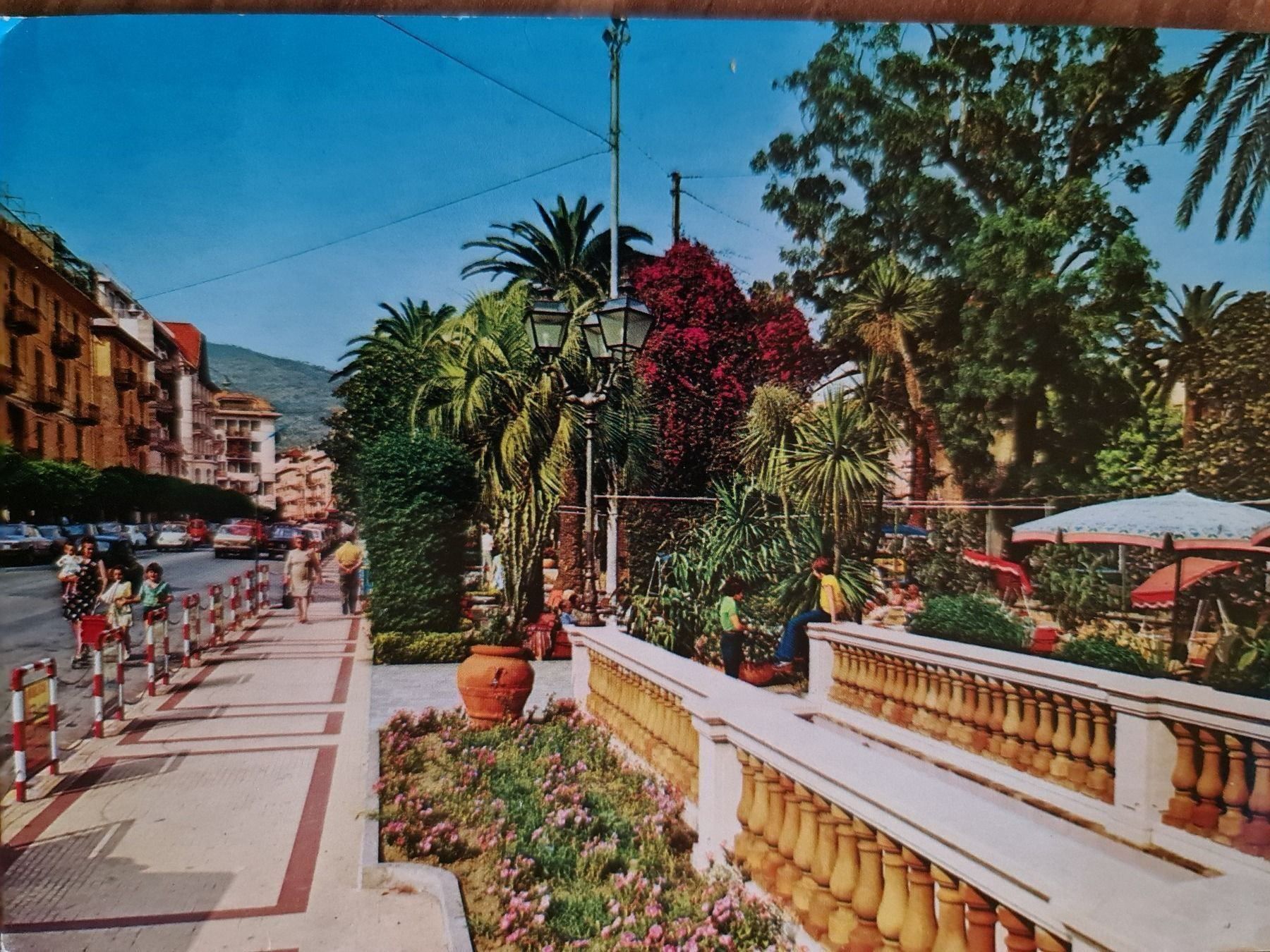 Ansichtskarten: Ansichtskarte Alassio Italien 1987 – Gebraucht aus Dintikon von Vexi