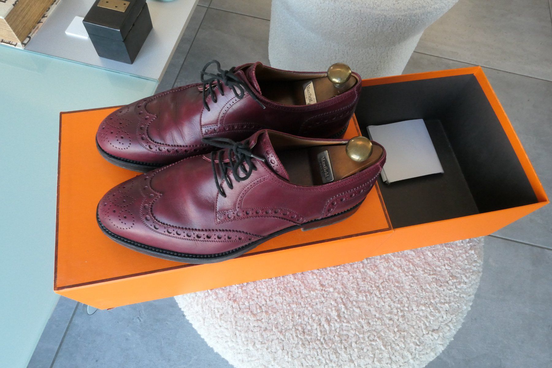 Hermès Scarpe da uomo: Paire de derbies Hermès – Usato da Chavannes-de-Bogis venduto da con_x8wy 9