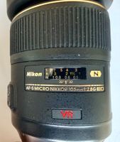 Objektiv Nikon AF-S Micro Nikkor 105mm 1:2.8G EDVR Neuwertig