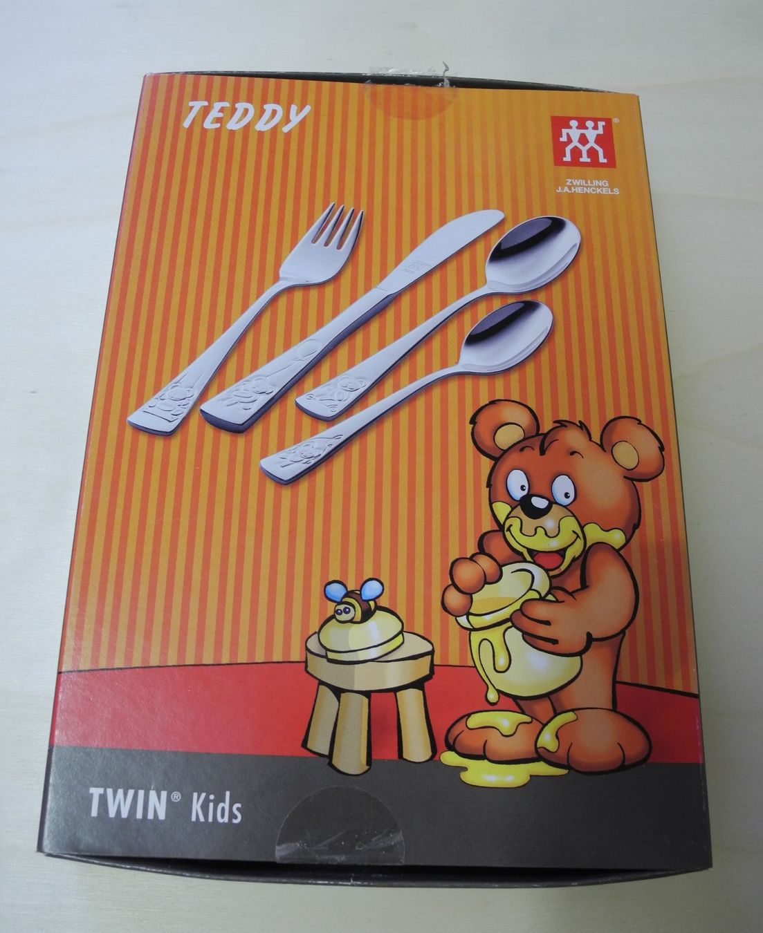 Zwilling Set di posate: Zwilling Kinderessbesteck, Teddy – Nuovo e nell'imballaggio originale da Güttingen venduto da romli 2