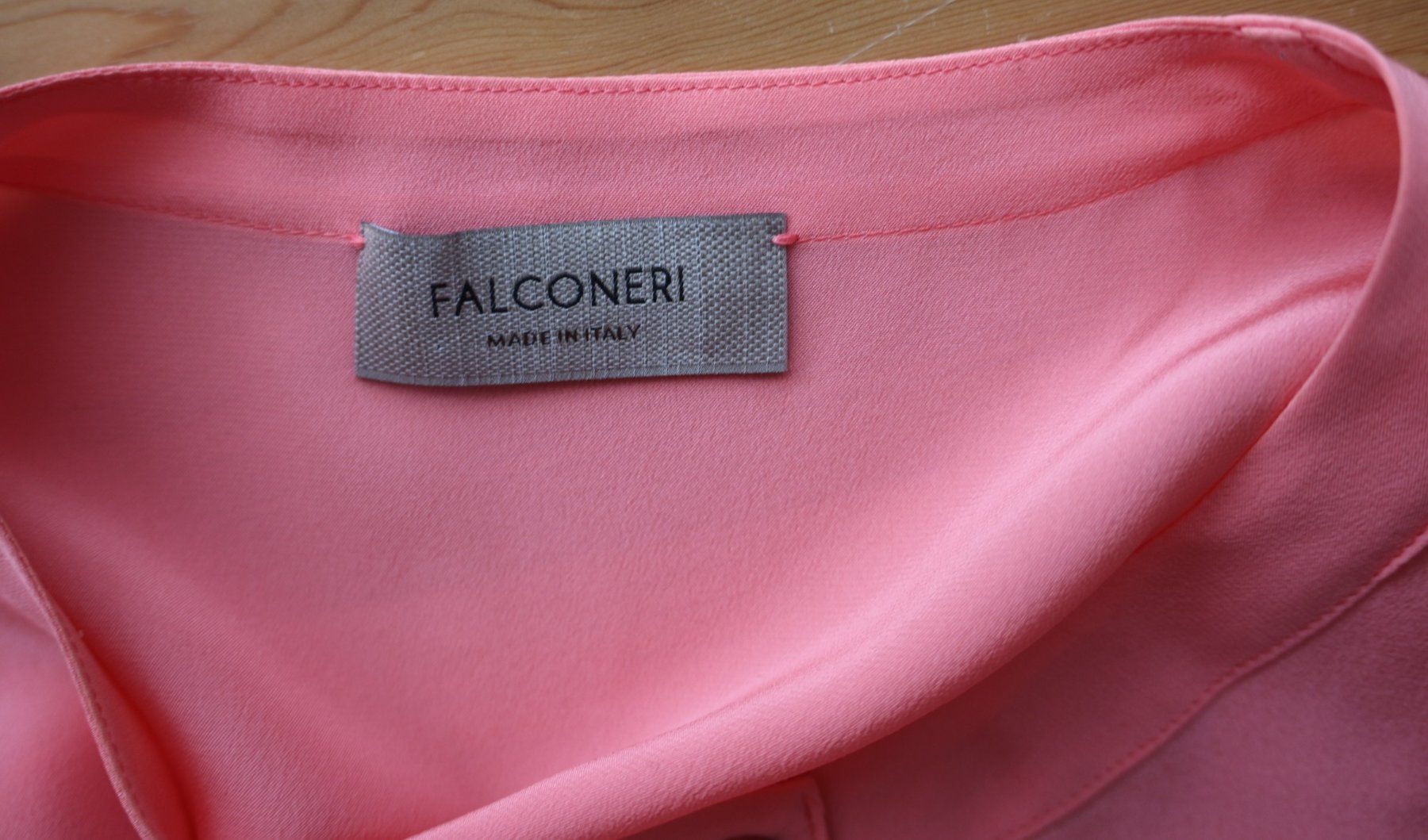 Falconeri Camicette: FALCONERI 100 % Seide Bluse Korralen-rosa – Nuovo (secondo la descrizione) da Emmenbrücke venduto da luzern178 6