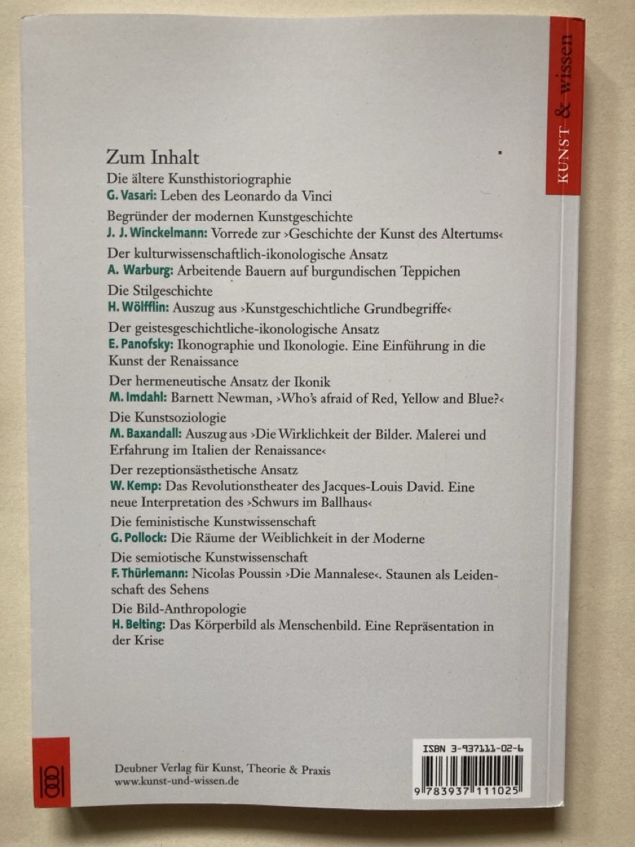 Bücher: Methoden-Reader Kunstgeschichte - Brassat/Kohle – Gebraucht aus Zürich von 000rk 1