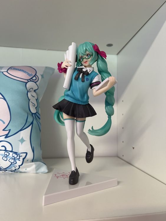 Ubephant Hatsune Miku Figure, Figure Hatsune Miku, Anime Figur, Anime Gadget Collezionabili Modello Personaggio Modello Pvc Ornamenti per Fan Regali