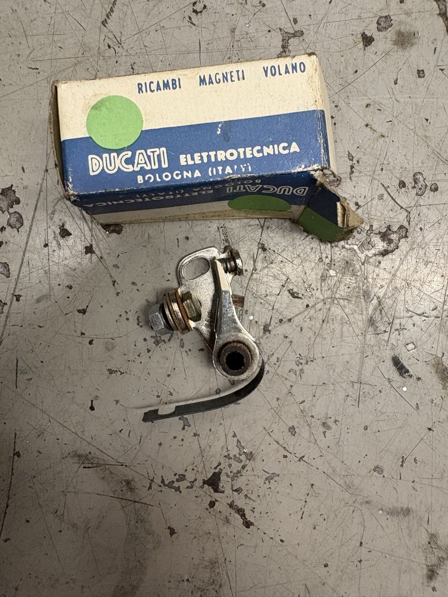 Ducati Alle Motorradersatzteile: Neue Ducati Oldtimer Unterbrecher / Kontaktbrecher – Neu und originalverpackt aus Roveredo GR von Oldtimer4ever 2