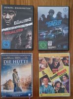 DVDs Filme u.a Dumb Money, Die Hütte, Equalizer 1&2