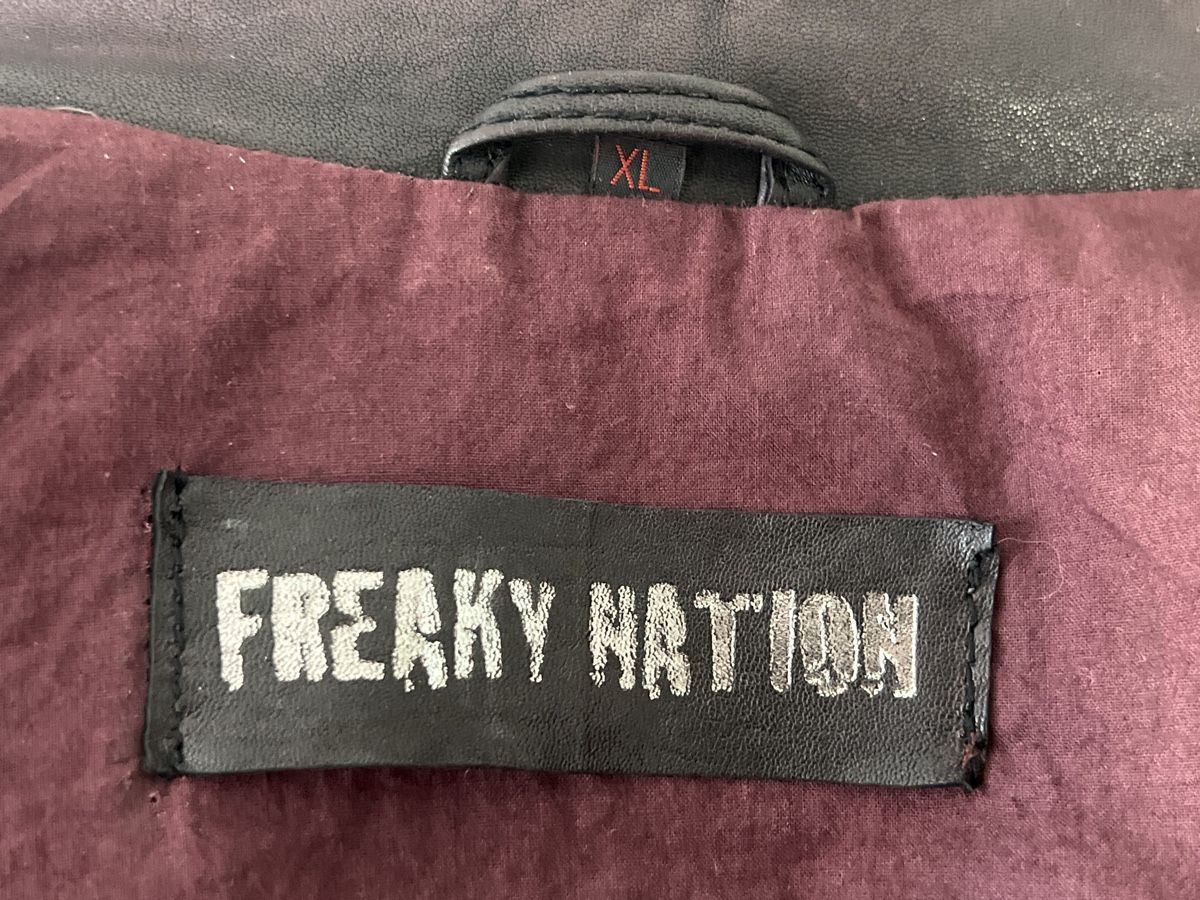 Cappotti: Freaky Nation Ledermantel Gr.XL – Usato da Visp venduto da bluenero 6