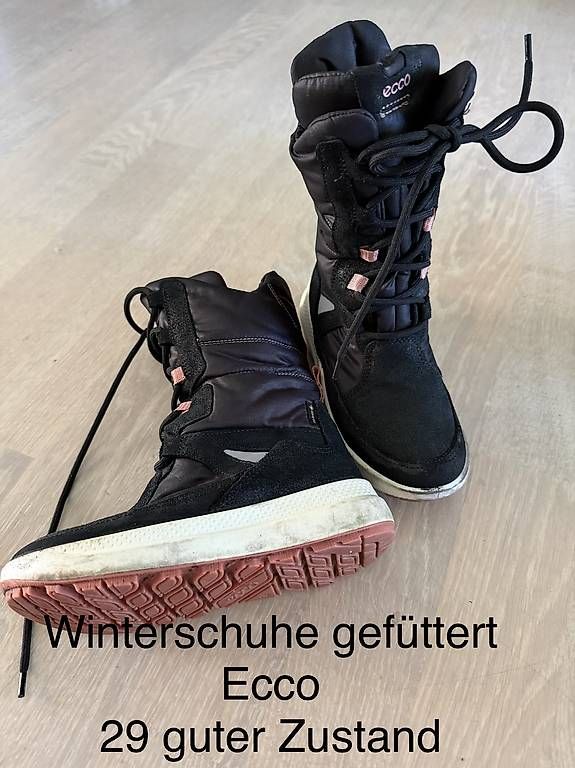 Schuhe für Jungen: gefütterte Winterschuhe 29 Ecco – Gebraucht aus Wädenswil von Rabl22