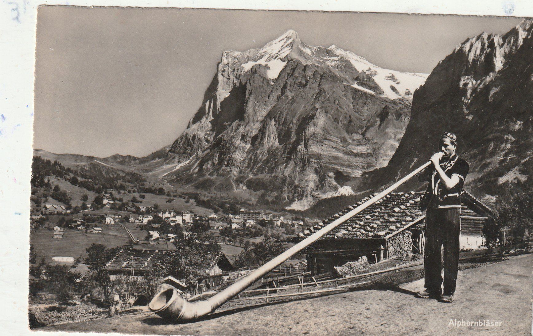 Cartes postales: Alphornbläser – D'occasion à Lumbrein par made02