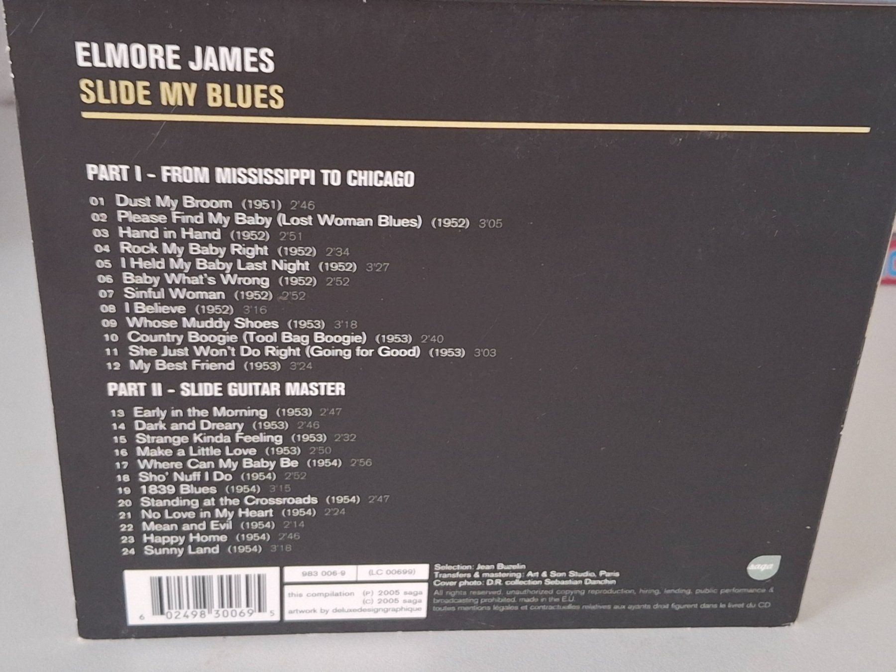 CD: CD Elmore James - Slide My Blues – Usato da Aarberg venduto da Jackup1 1